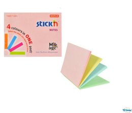 Bloczek STICKN MAGIC PAD 76x101mm pastele mix kolorów 21575
