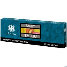 Farby tempera Astra 12 kolorów - 20 ml, 83414900