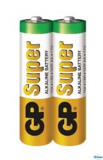 Baterie alkaliczna GP SUPER LR6/AA (2szt) 1,5V GP15AEBC-2S2