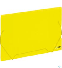 Teczka kopertowa A4 na gumkę ZP041 żółta 120-1228 GRAND