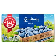 Herbata TEEKANNE Borówka 20t owocowa
