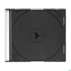Pudełko na 1CD SLIM CASE 5,2MM BLACK OMEGA