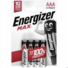 Bateria alkaliczna MAX ENERGIZER LR3/AAA (4szt)