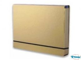 Teczka-BOX A4 Lux na gumkę 4.5cm złota TT6759 (X)