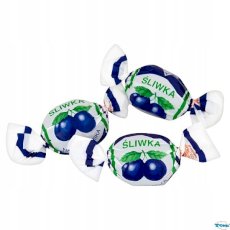 Cukierki Śliwka NAŁĘCZOWSKA w czekoladzie 1000g SOLIDARNOŚĆ LUZ